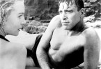 Drehten eine der längsten Liebesszenen der
Filmgeschichte: Burt Lancaster und Deborah Kerr