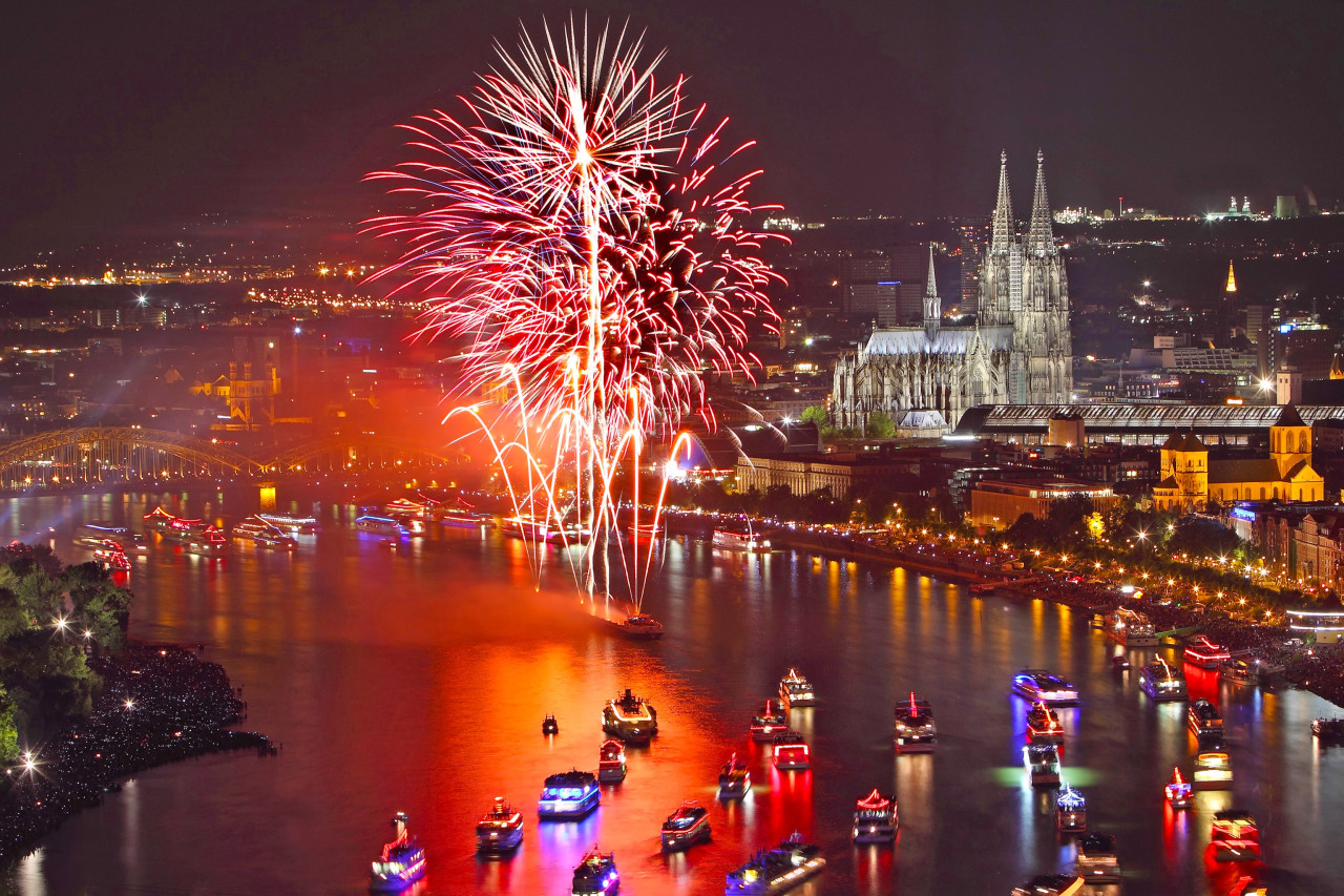 Silvesterfeuerwerk in Köln: Bester Blick von den Kölner Brücken